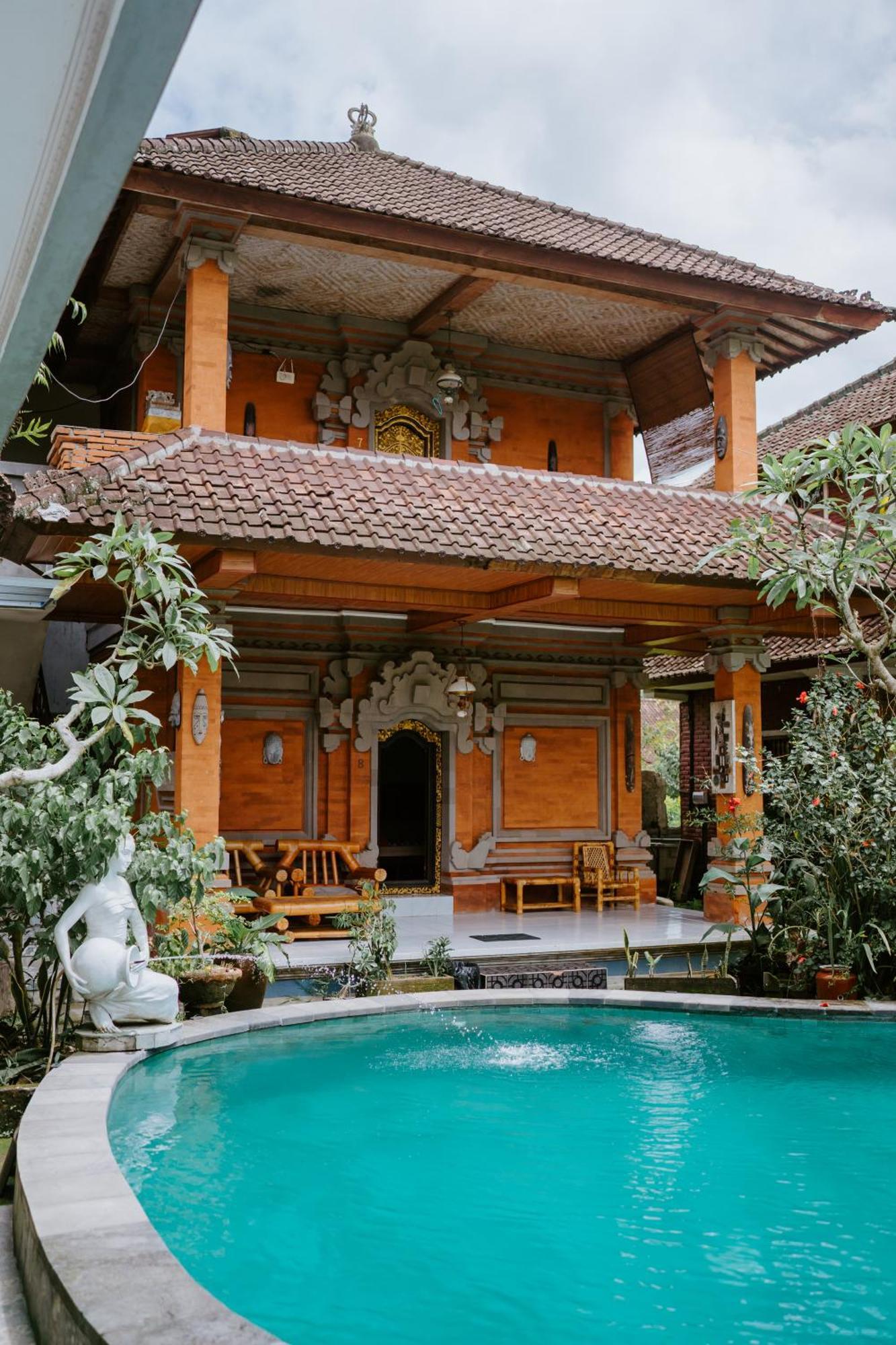 Warsi Bungalow Ubud Extérieur photo